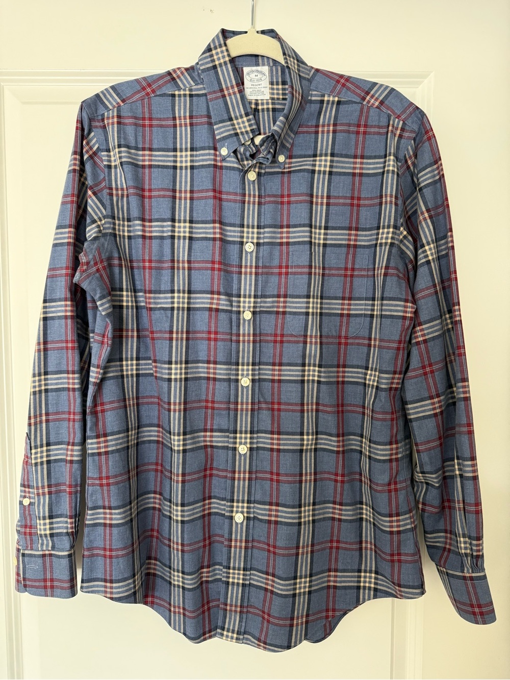 Brooks Brothers Plaid Button-Down Shirt